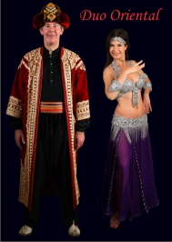 Duo Oriental, Alleinunterhalter Aladin & Bauchtnzerin Soreia